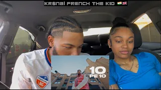 KR$NA - Ft. French the Kid - 10 PE 10 | Official Music Video | (Indian Drill) | REACTION