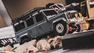 Build A Micro RC Defender D110 Like A Detailed Model - Orlandoo Hunter RC Crawler