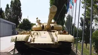 T-55 Tank Iraqi Armed Forces Walkaround Video. DJI Osmo Pocket