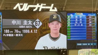 バファローズ試合前スタメン発表【西武vsオリックス】2023/8/6