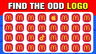 100 puzzles for GENIUS | Find the ODD Logo Out - How Good Are Your Eyes?