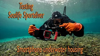 Testing Sealife SportDiver Smartphone Underwater Housing