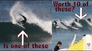 At what point does Surfing NOT become fun?