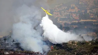 Europe : incendies dans les pays du sud, inondations en Slovénie