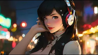 A Night in Tokyo with Waifu | Chill Synthwave Cyberwave - Gaming Music Playlist