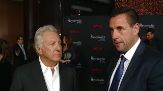 The Meyerowitz Stories LA Special Screening || Dustin Hoffman & Adam Sandler Soundbites