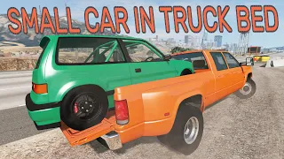 Car So Small It Fits On a Truck - BeamNG.drive - Ibishu Chisai