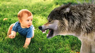 Step Dad Abandons His Son in The Forest. Then a Wolf Sees The Boy & Does Something Unbelievable!