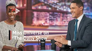 Miss Universe Zozibini Tunzi speaks to Trevor Noah on 'The Daily Show'