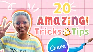 20 Amazing Canva Tips and Tricks | Canva Tutorial for Beginners