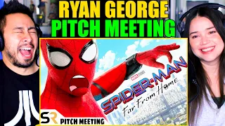 Spider-Man Far From Home PITCH MEETING Reaction | Ryan George Screen Rant | Jaby Koay & Achara Kirk!