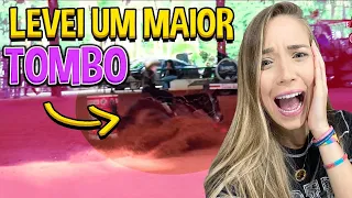 VLOG: EU E MINHA ÉGUA NOVA CAÍMOS NA NOSSA PRIMEIRA PROVA