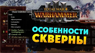 Особенности скверны в Total War Warhammer 3 на русском