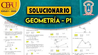 GEOMETRÍA N° 01 - SEGMENTOS Y ÁNGULOS | CEPU I - 2025