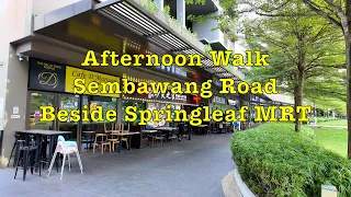 Afternoon Walk Sembawang Road (Near Springleaf MRT station) #singapore #cafe #restaurant #oldroad