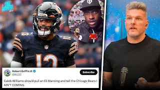 RG3 Wants Caleb Williams To "Pull An Eli," Refuse To Be A Bear If Drafted #1 | Pat McAfee Reacts