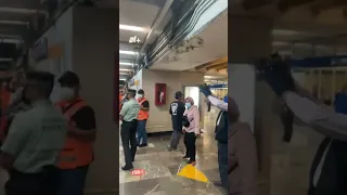 Guardia Nacional se despliega en el Metro de CDMX