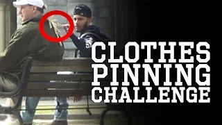 Clothes Pinning PRANK - 18 PINS