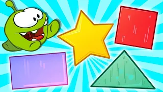 🔺Shapes Song With Om Nom🔵🟩 | Best Songs For Children | Learn With Om Nom