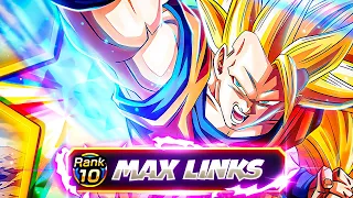 A BRAND NEW ERA OF EZA!!  AGL SSJ3 GOKU SUPER EZA 100% Max Links First Look | DBZ Dokkan Battle