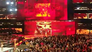 Brock Lesnar's Entrance Summerslam "17