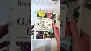 Vintage junk journal-garden book