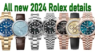All new 2024 Rolex Watches with analysis & data - GMT Master 2 Daytona DayDate Deep-Sea Sky-Dweller
