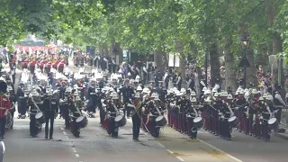 Platinum Jubilee Pageant - Military Procession