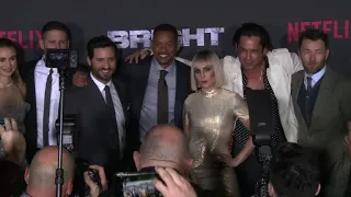 Red carpet for Netflix's 'Bright'