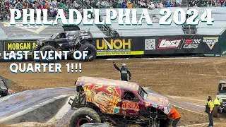 FINAL EVENT OF SERIES!! Philadelphia Monster Jam 2024 Recap