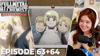 JOURNEY'S END (aka 30 minutes of crying) | Fullmetal Alchemist: Brotherhood Episode 63 + 64 Reaction