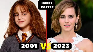 HARRY POTTER  (2001 VS 2023) CAST : THEN AND NOW  [ 22 YEARS LATER]