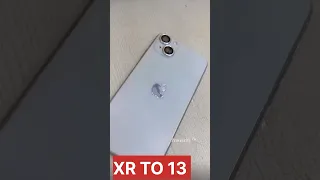 iphone xr to 13mini #short #shortvideo #convert  #youtubeshorts #short