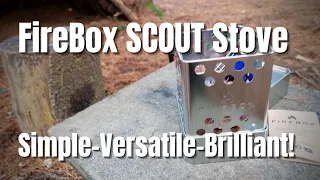 FireBox SCOUT Emergency Stove - Simple - Versatile - Brilliant!