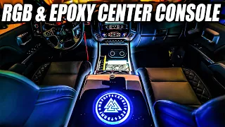 BUILDING AN EPIC CENTER CONSOLE & EPOXY LID FOR MY TRUCK!!!