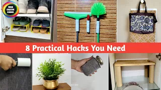 8 Must know organization ideas for Everyday Life |  Home maintenance tips and ideas | Hacks for home