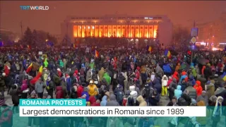 Romania Protests: Government survives vote of no confidence