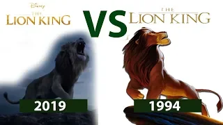 The Lion King (2019) VS (1994)