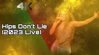 Shakira - Hips Don’t Lie (2023 Live) [4K Remastered]