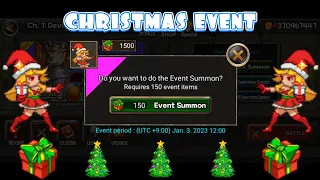 The Christmas Event, Collect the Gift Box to Summons Santa Girl | Kingdom Wars