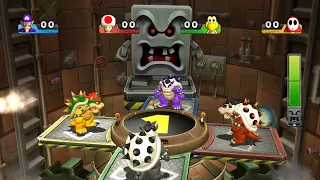 Mario Party 9 Fun Minigames  . Waluigi Vs Toad Vs Koopa Vs Shy Guy. (Extremely difficult game mode)