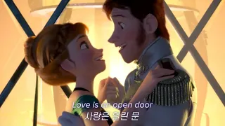 겨울왕국 OST ❄️ Love Is An Open Door - Kristen Bell, Santino Fontana [영상/가사/해석/발음/한글/자막/lyrics]