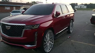 2022 Cadillac Escalade on 30 inch Forgiato's!