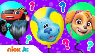 Balloon Popping Fun! Ep. 10 🎈w/ Blaze, Blue's Clues & PAW Patrol! | Nick Jr.