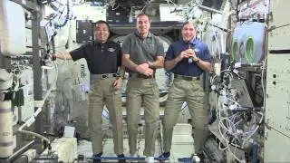 International Space Station Crew Discusses Life in Space with Temple University