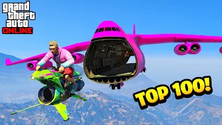 TOP 100 FUNNIEST GTA 5 FAILS! (Best GTA 5 Funny Moments)