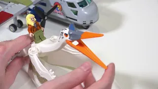 LEGO Jurassic World 76947 Кетцалькоатль нападение на самолёт. Мир Юрского периода 3 Господство