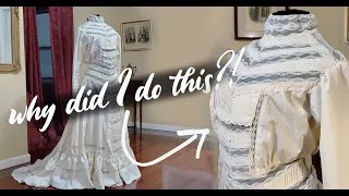 An Extraordinarily (time consuming lol) Edwardian Dress