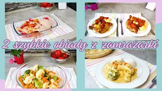 2 szybkie obiady z zamrażarki