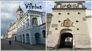 Vilnius, Lithuania / Gates of Dawn / Church of St. Theresa / Restaurant Galo do Porto - 25.03.2024